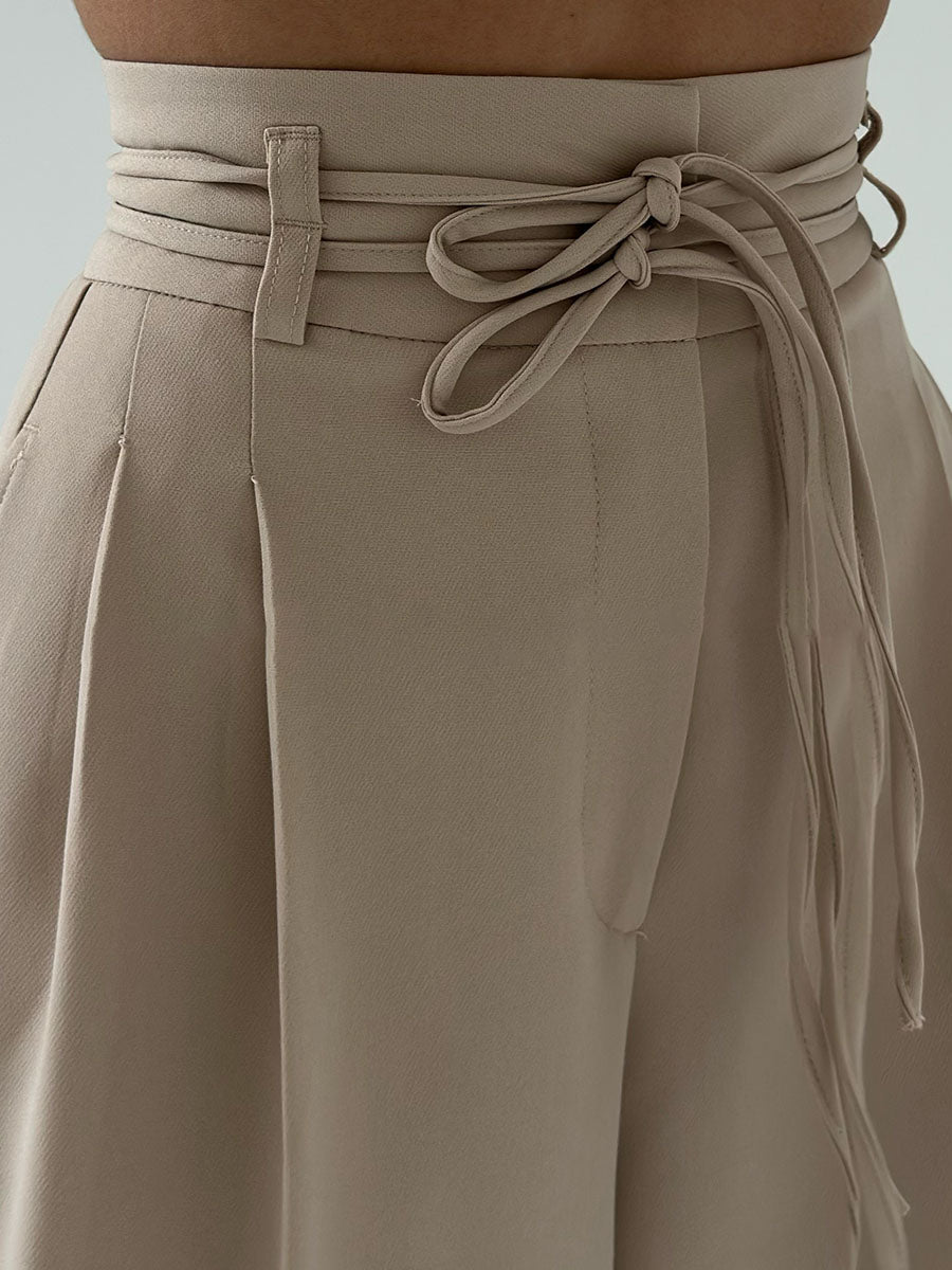 BIBI - Weite Hose mit hoher Taille