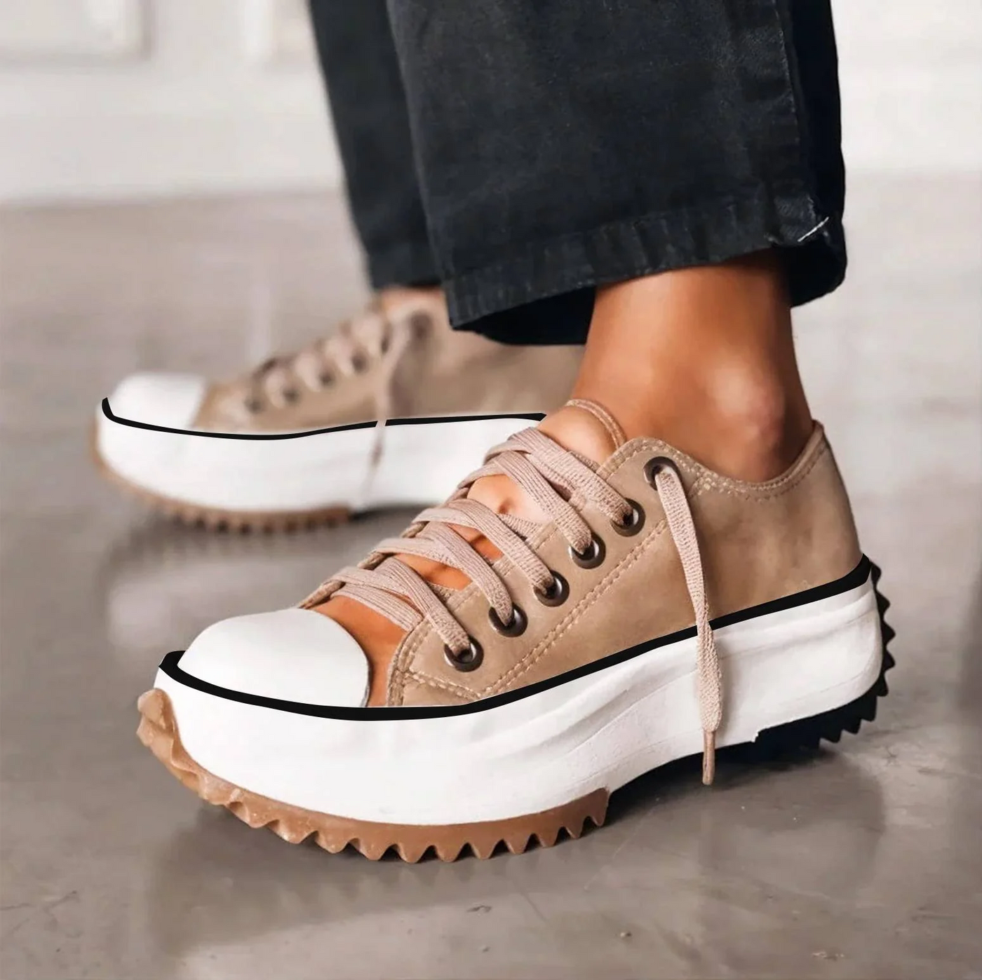 Anna - Orthopädische Plateauschuhe