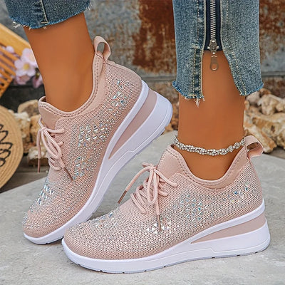 Venice - Orthopädische Turnschuhe mit Pailletten
