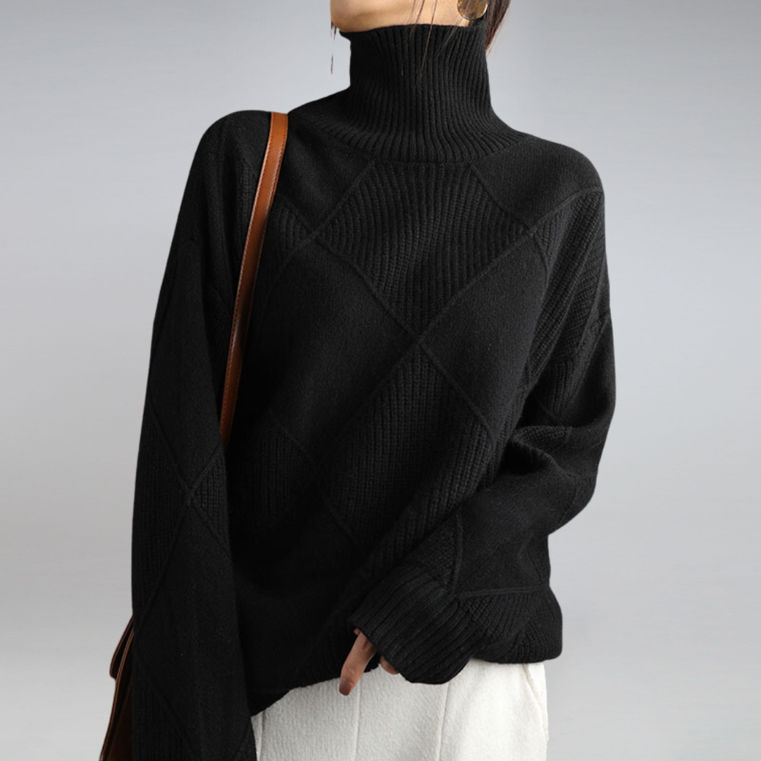Pull col roulé Milena