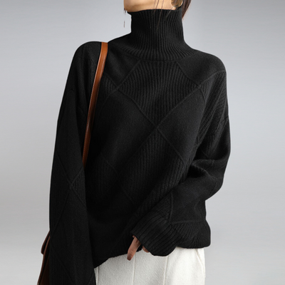 Pull col roulé Milena