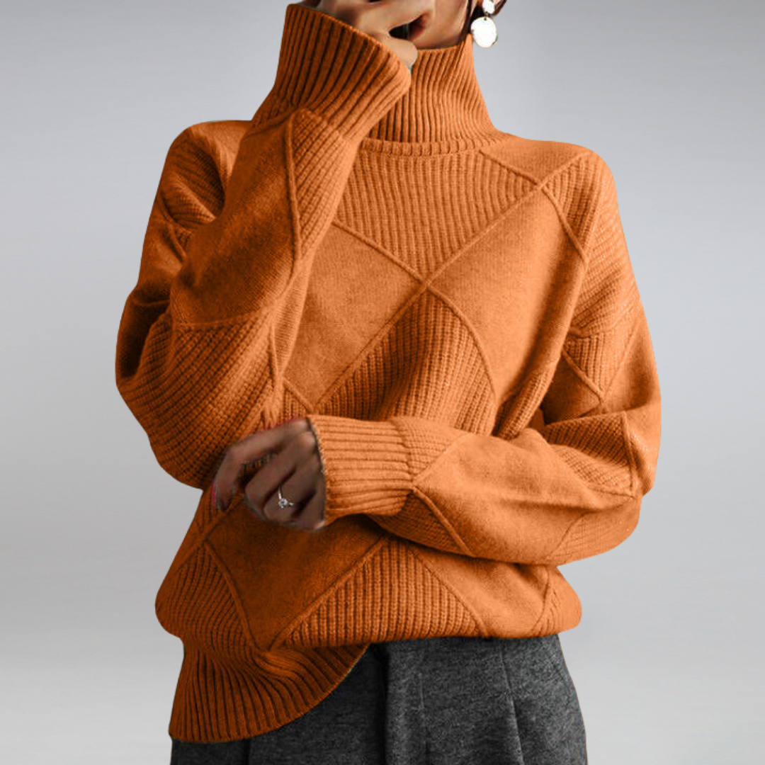 Pull col roulé Milena