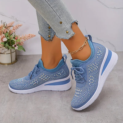 Venice - Orthopädische Turnschuhe mit Pailletten
