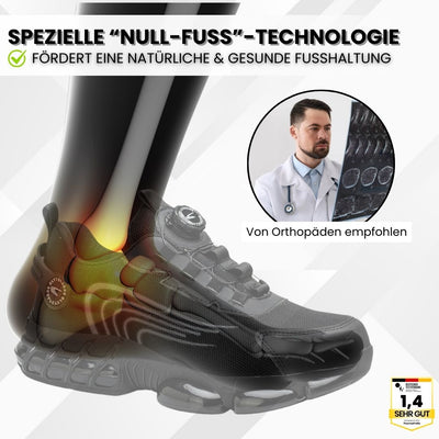 SafeStep - ergonomischer und schmerzlindernder Sicherheitsschuh