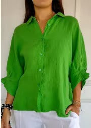 Leva | Schicke Bluse mit Bindeband