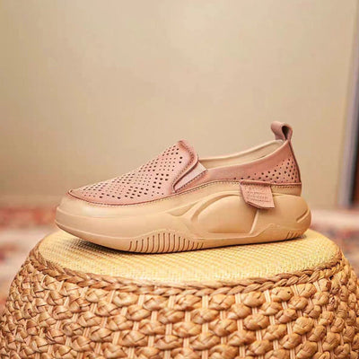 Atmungsaktive Slipper für Damen mit weicher Sohle