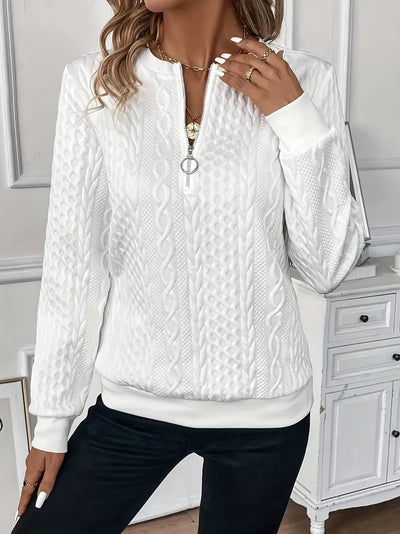 Pull zippé Lucia
