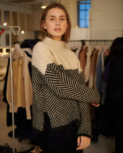 Pull col roulé Paulina