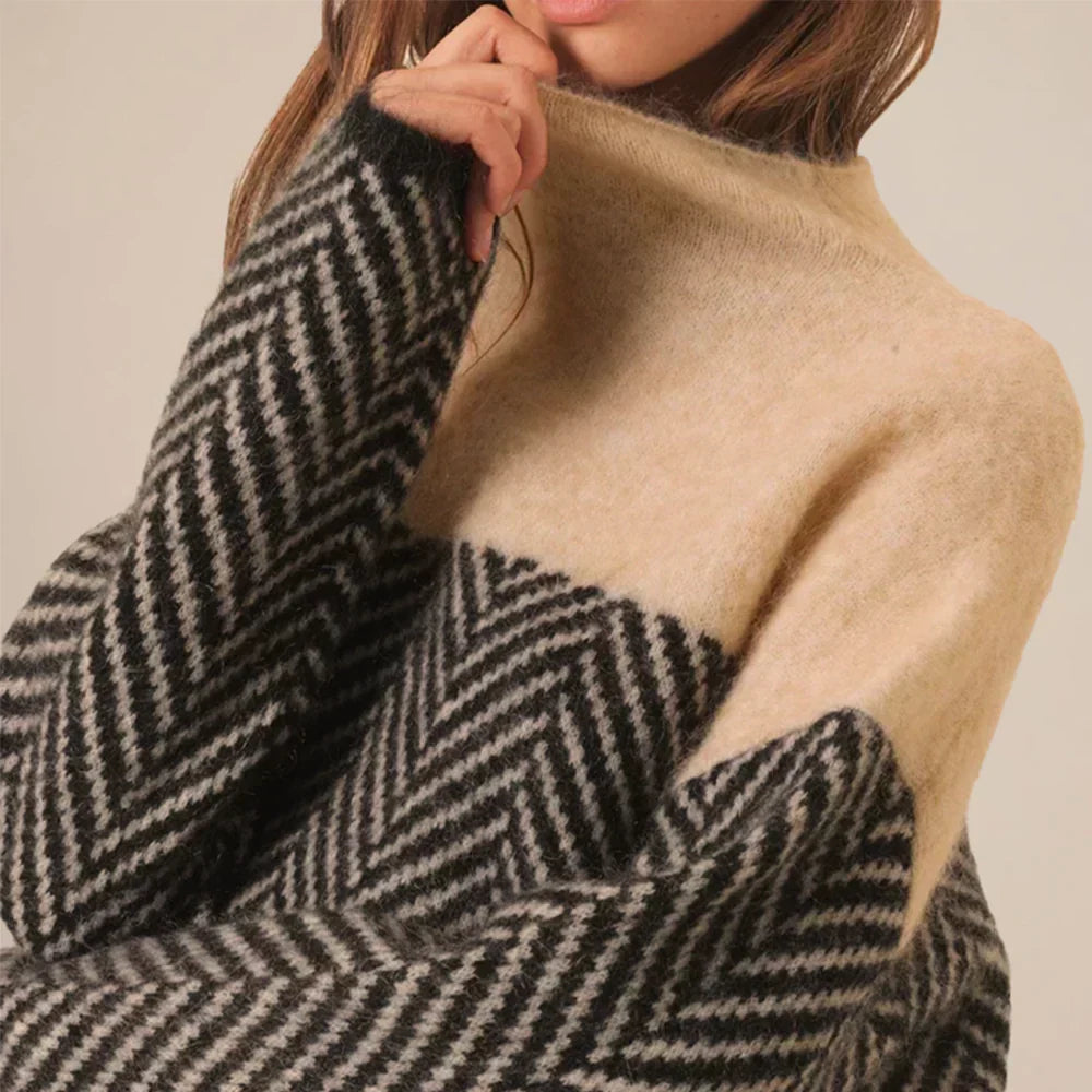 Pull col roulé Paulina