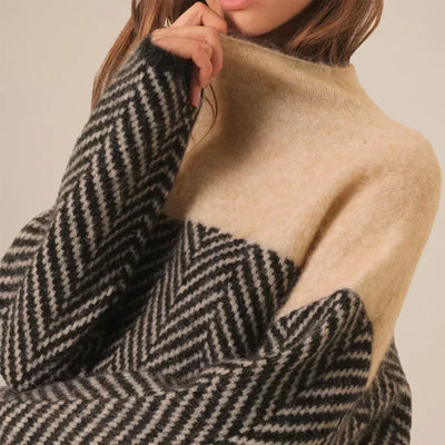 Pull col roulé Paulina