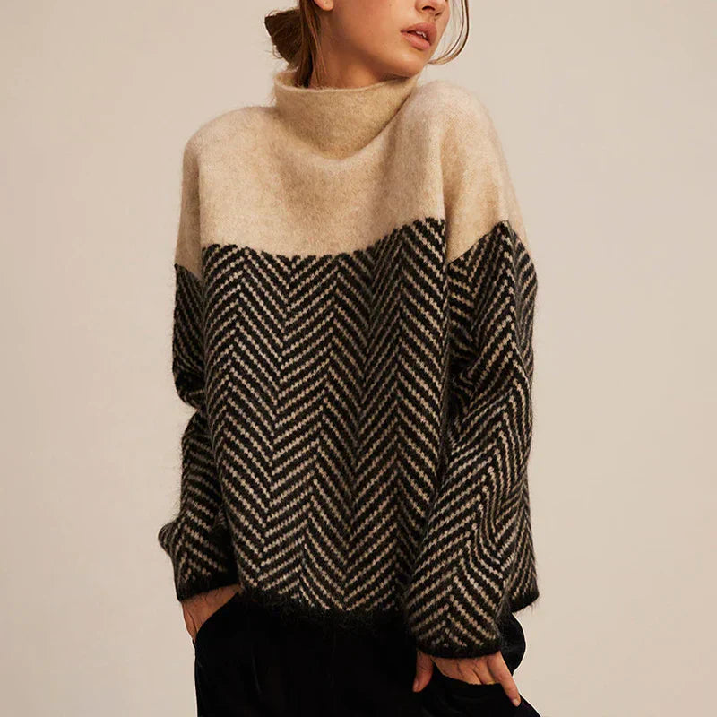 Pull col roulé Paulina