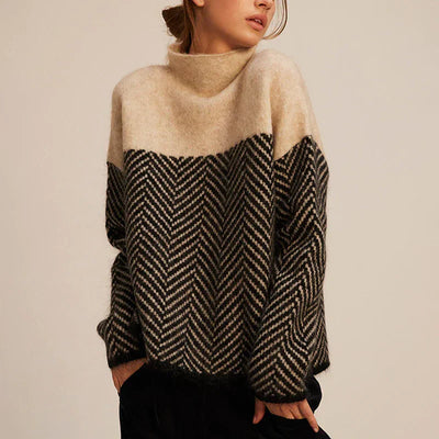 Pull col roulé Paulina