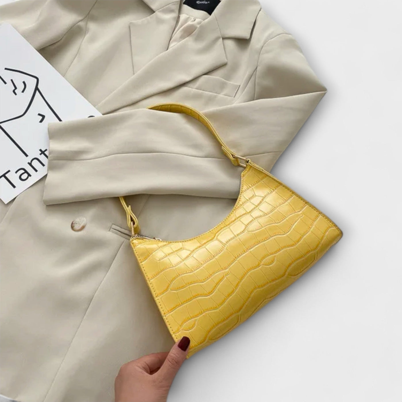 Sac en cuir brillant Serenité