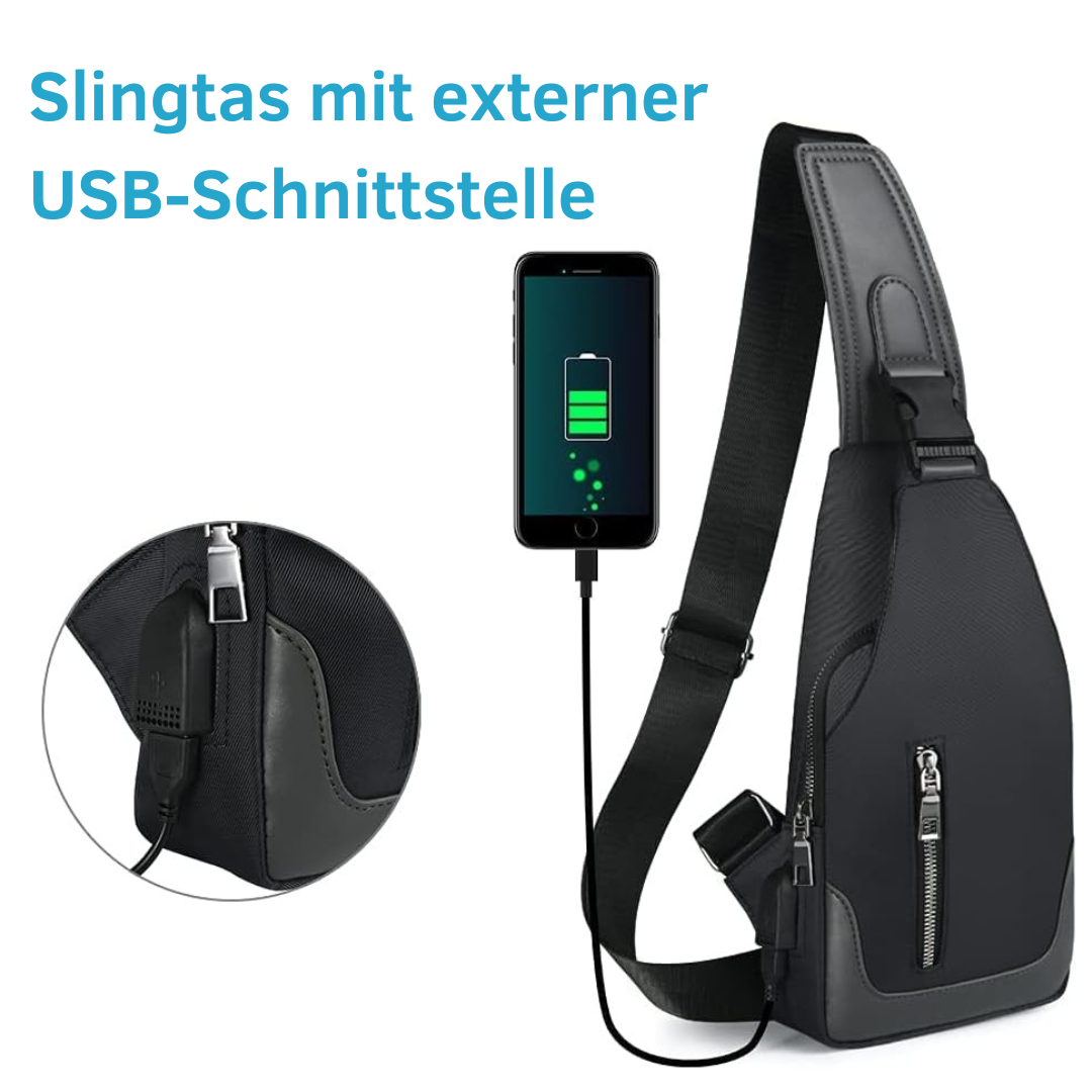 NIO – Sac à bandoulière avec fonction de charge