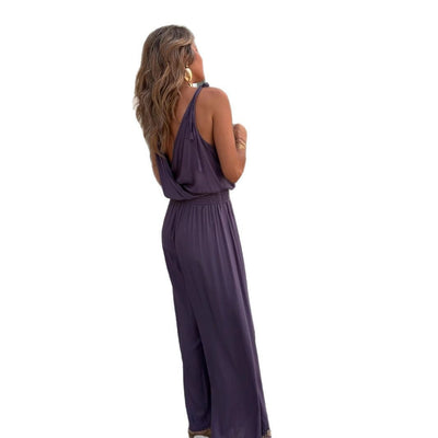 ZARAH | Jumpsuit mit goldbestickten Details und Schlitz