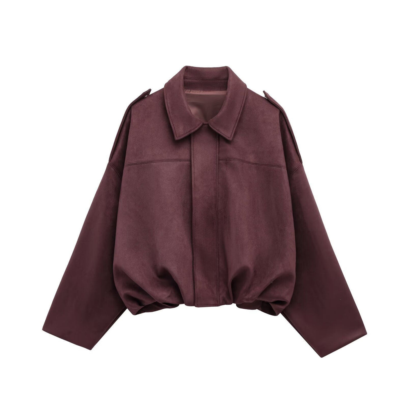 HALEY - Oversize-Jacke aus Wildleder Lässige Eleganz