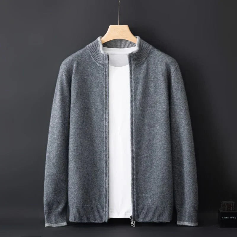 Riku - Veste zippée en cachemire