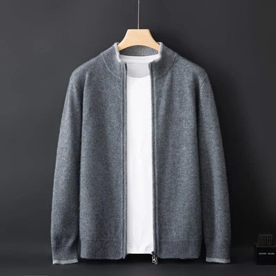 Riku - Veste zippée en cachemire