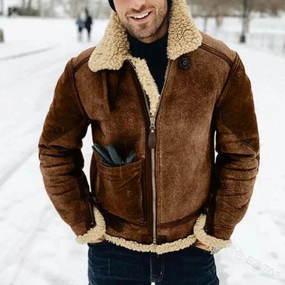 Veste en fourrure chaude et confortable Mono