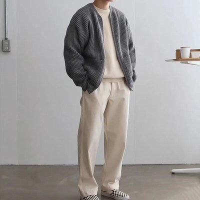 Federico Trendige Strickjacke