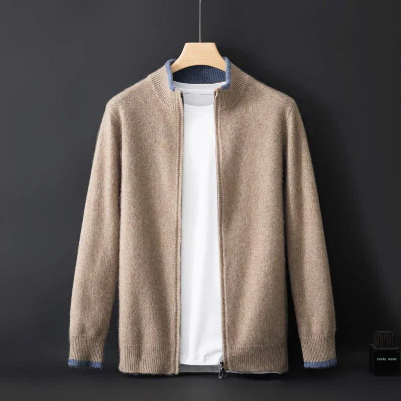Riku - Veste zippée en cachemire