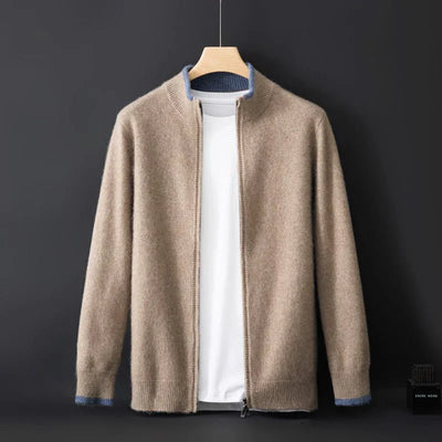Riku - Veste zippée en cachemire