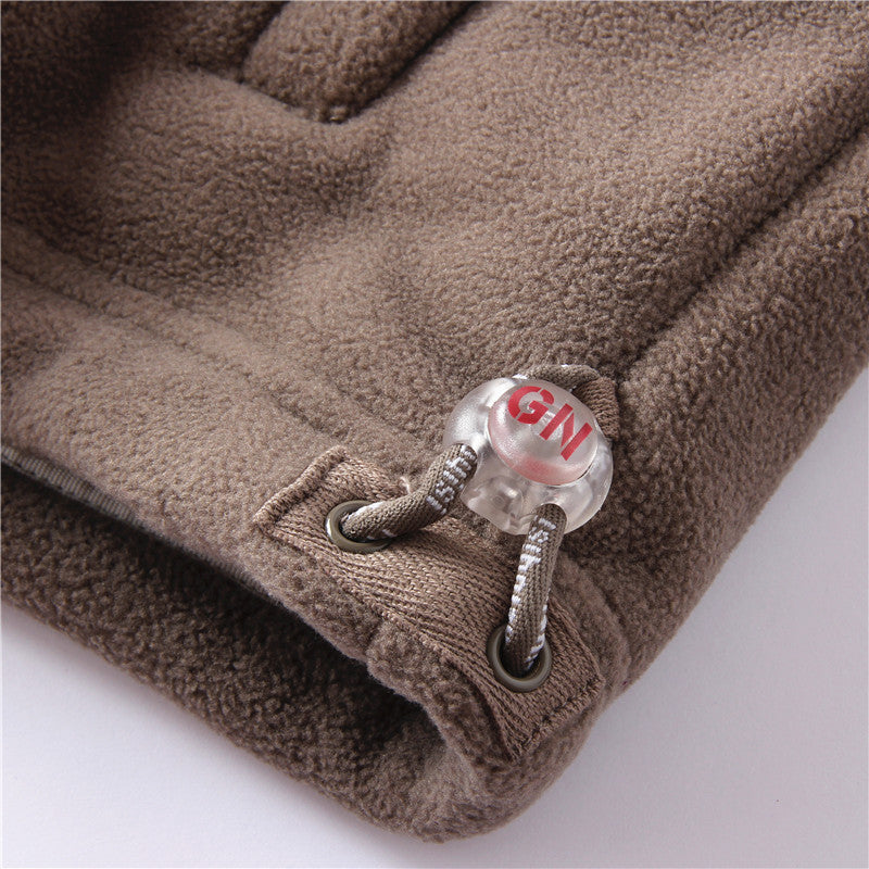 Doppellagige gepolsterte warme Unisex-Jacke