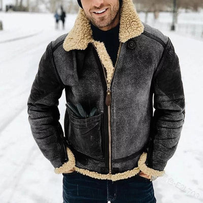 Veste en fourrure chaude et confortable Mono