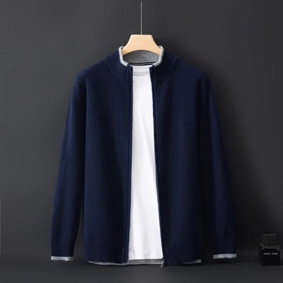 Riku - Veste zippée en cachemire