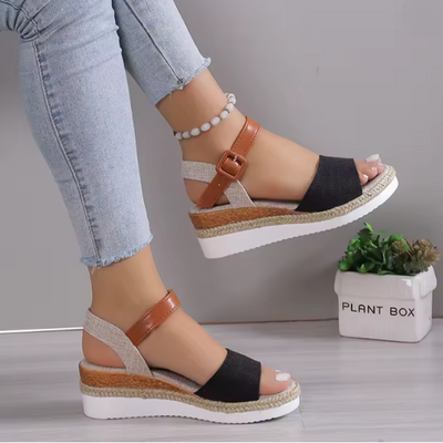 LENSA - Stylische orthopädische Sandalen