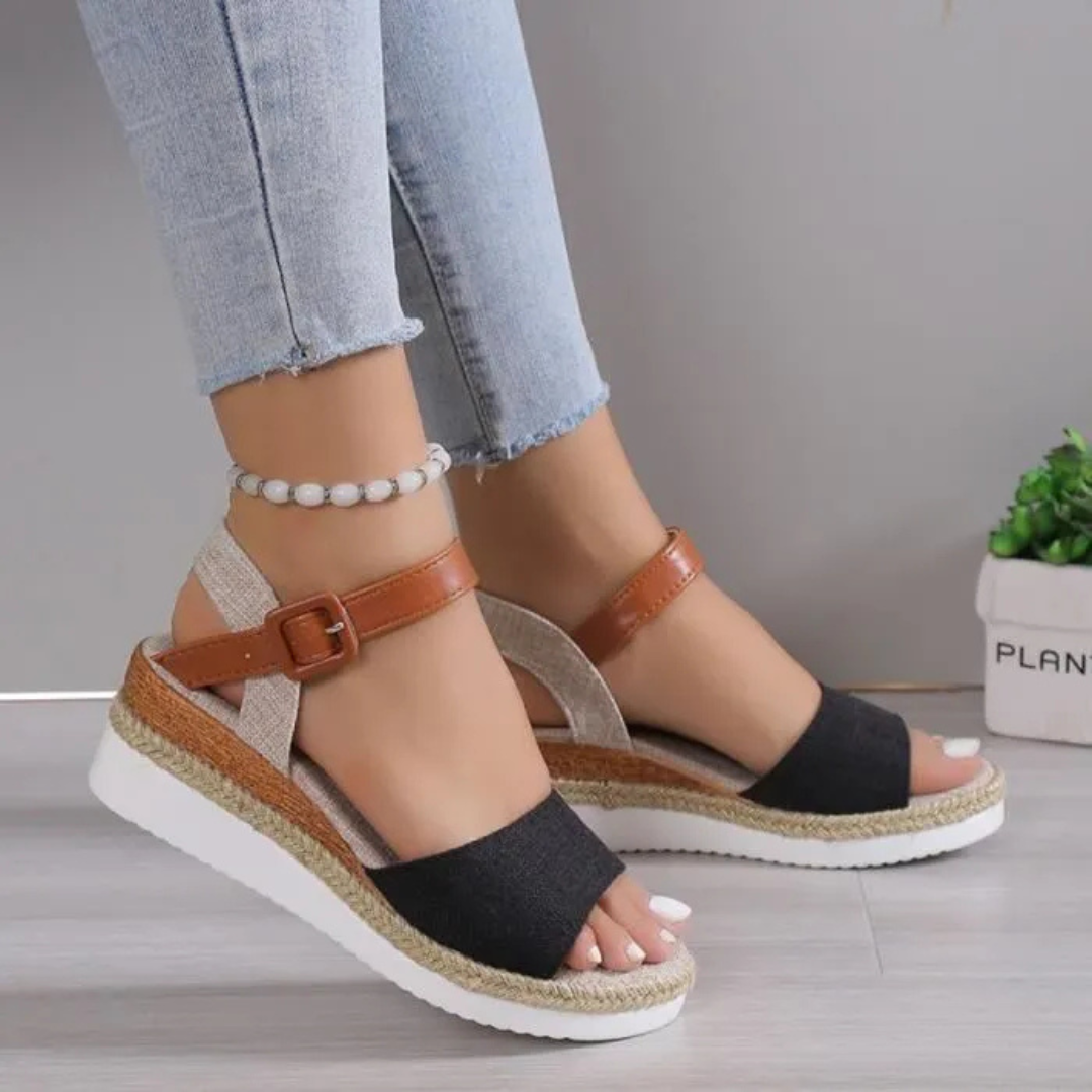 LENSA - Stylische orthopädische Sandalen