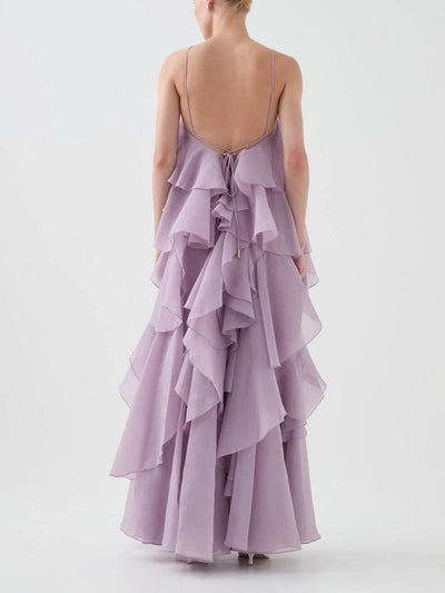 KAYALI - Robe longue superposée haut de gamme