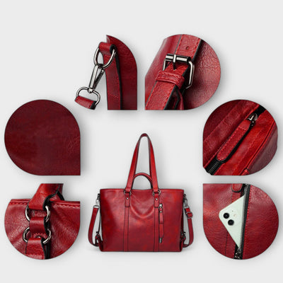 MUNA - Große Ledertasche