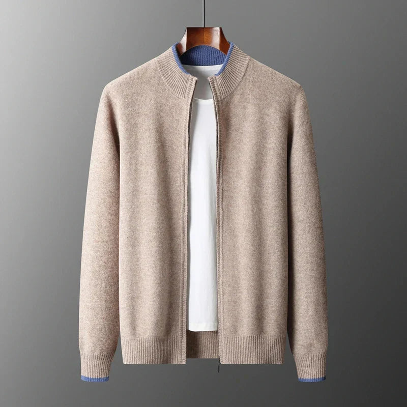 Riku - Veste zippée en cachemire