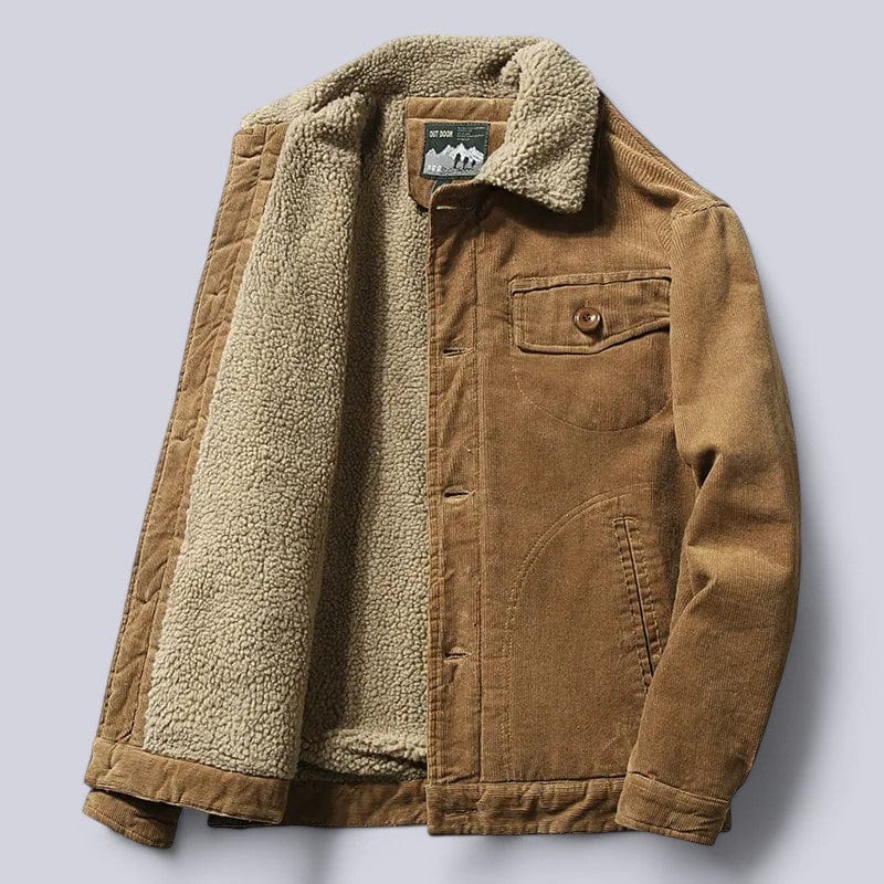 Veste en velours côtelé Benjamin confortable et élégante