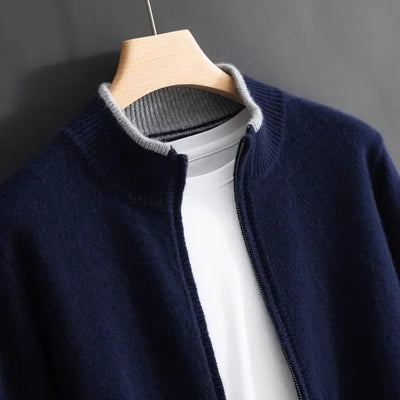 Riku - Veste zippée en cachemire