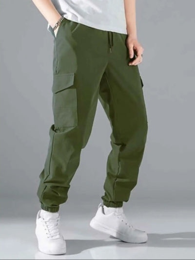 Pantalon cargo décontracté et confortable