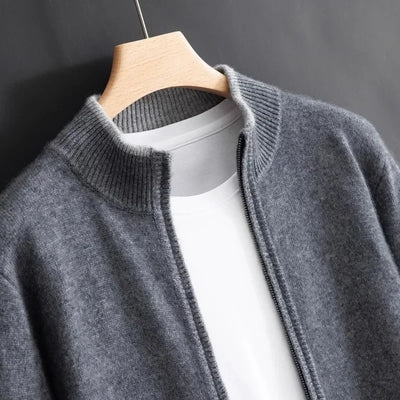 Riku - Veste zippée en cachemire