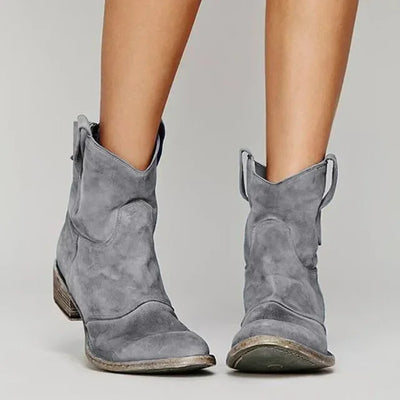 Teyana – Cowboy Stiefeletten aus Wildleder