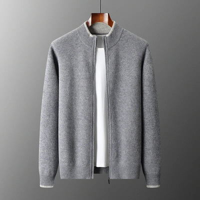 Riku - Veste zippée en cachemire