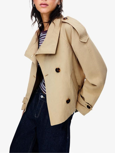 RIYA - Kurze Trenchjacke für den Frühherbst
