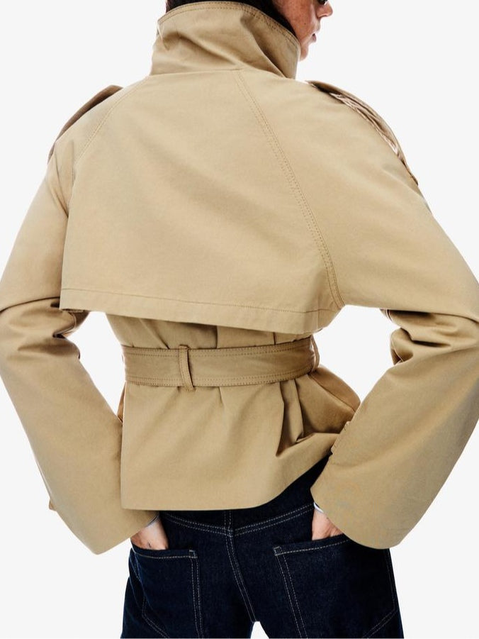 RIYA - Kurze Trenchjacke für den Frühherbst