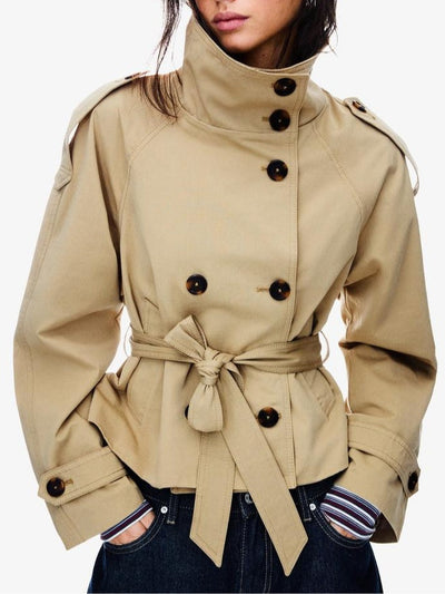 RIYA - Kurze Trenchjacke für den Frühherbst
