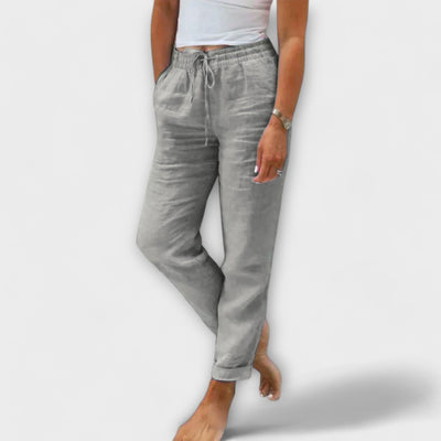 Stacy - Pantalon léger en lin