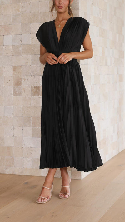 Marianne | Elegantes Faltenkleid