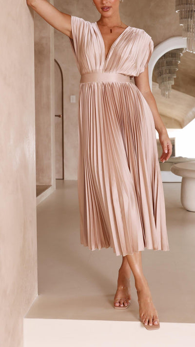 Marianne | Elegantes Faltenkleid