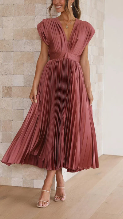 Marianne | Elegantes Faltenkleid
