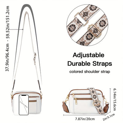 RANA - Sac bandoulière en cuir vegan
