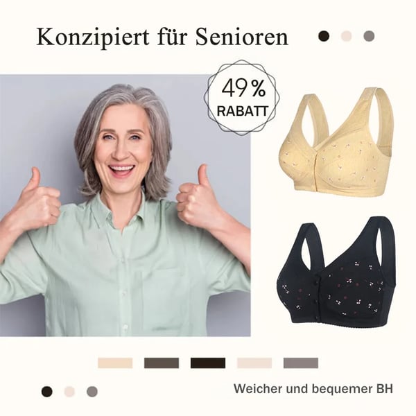 Baumwoll BH - Design für Senior
