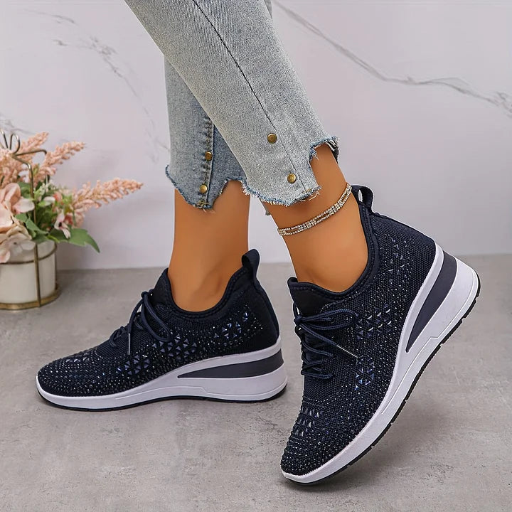 Venice - Orthopädische Turnschuhe mit Pailletten